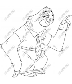  Charming sloth