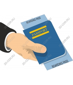 Проездной паспорт и посадочный талон