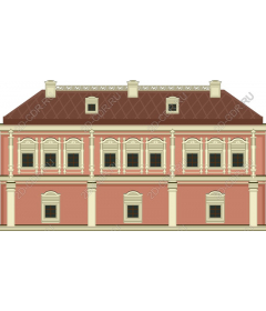  Классический архитектурный фасад