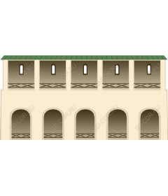 Elegant architectural facade
