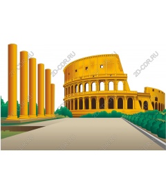  Roman Colosseum Architectural