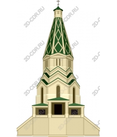 Элегантный архитектурный шпиль