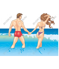  Romantic summer beach