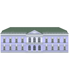 Lavender classical architecture