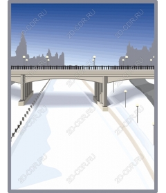 Elegant winter Bridge