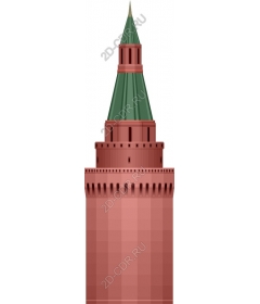  Историческая башня из красного кирпича