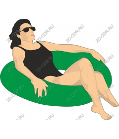 Relaxing in the sun