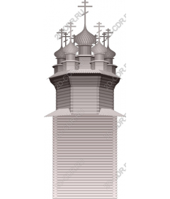  Изысканная церковная башня