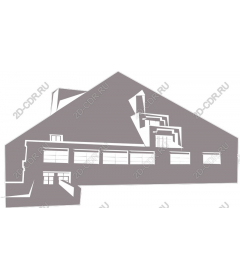 Abstract modern architecture