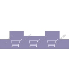 Minimalistic shopping cart