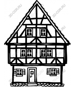 Half-timbered house