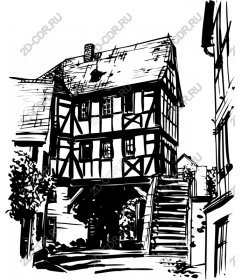 Charming half-timbered house
