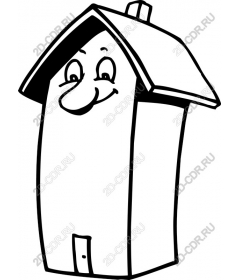  Fancy smiling house