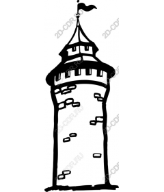  Classic medieval tower