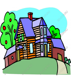 Charming hill house