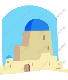  Mediterranean Blue Dome