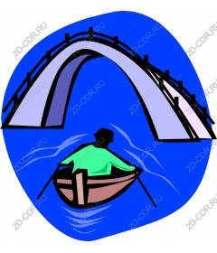  Rowing under the bridge