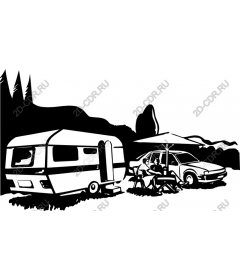 Vintage Camping Adventure