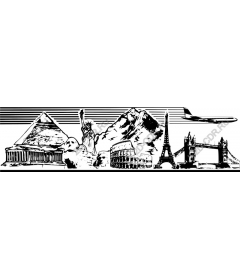 Коллекция знаковых достопримечательностей