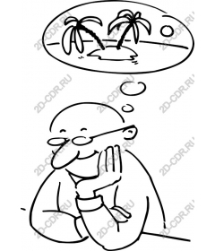 Dream of a tropical paradise