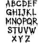 Векторный клипарт «Английский алфавит (15)»