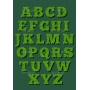 Векторный клипарт «Английский алфавит (23)»