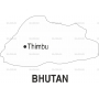 Векторный клипарт «BHUTAN_T»