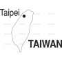 Векторный клипарт «TAIWAN_T»