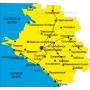 Векторный клипарт «Краснодарский край (карта)»