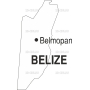 Векторный клипарт «BELIZE_T»