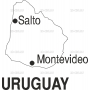 Векторный клипарт «URUGUA_T»