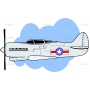 Векторный клипарт «Воздушные силы (24)»