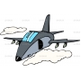Векторный клипарт «Воздушные силы (38)»