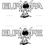 Векторный клипарт «Европа графика (103)»