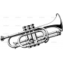 Векторный клипарт «Музыкальные инструменты (27)»