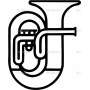 Векторный клипарт «Музыкальные инструменты (71)»