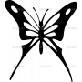 Векторный клипарт «butterfly (414)»