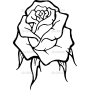 Векторный клипарт «rose (171)»