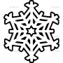 Векторный клипарт «snowflake (3)»
