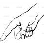 Векторный клипарт «Руки (125)»