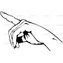 Векторный клипарт «Руки (136)»