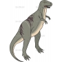 Векторный клипарт «Динозавр (6)»