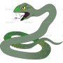 Векторный клипарт «Змея (2)»