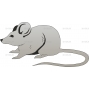 Векторный клипарт «Мышка (25)»