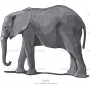 Векторный клипарт «Слон (5)»
