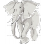 Векторный клипарт «Слон (7)»
