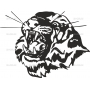 Векторный клипарт «Тигр (5)»