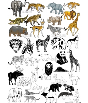 Комплект животных (103)