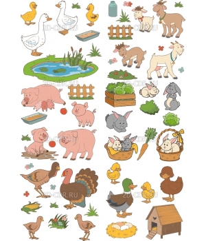 Комплект животных (116)