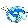 Векторный клипарт «Морские животные (67)»